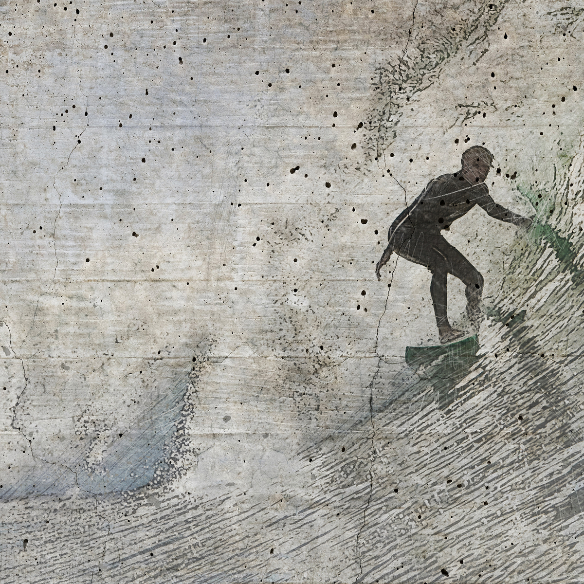 Papel Mural Surf Piedra (ADO015)