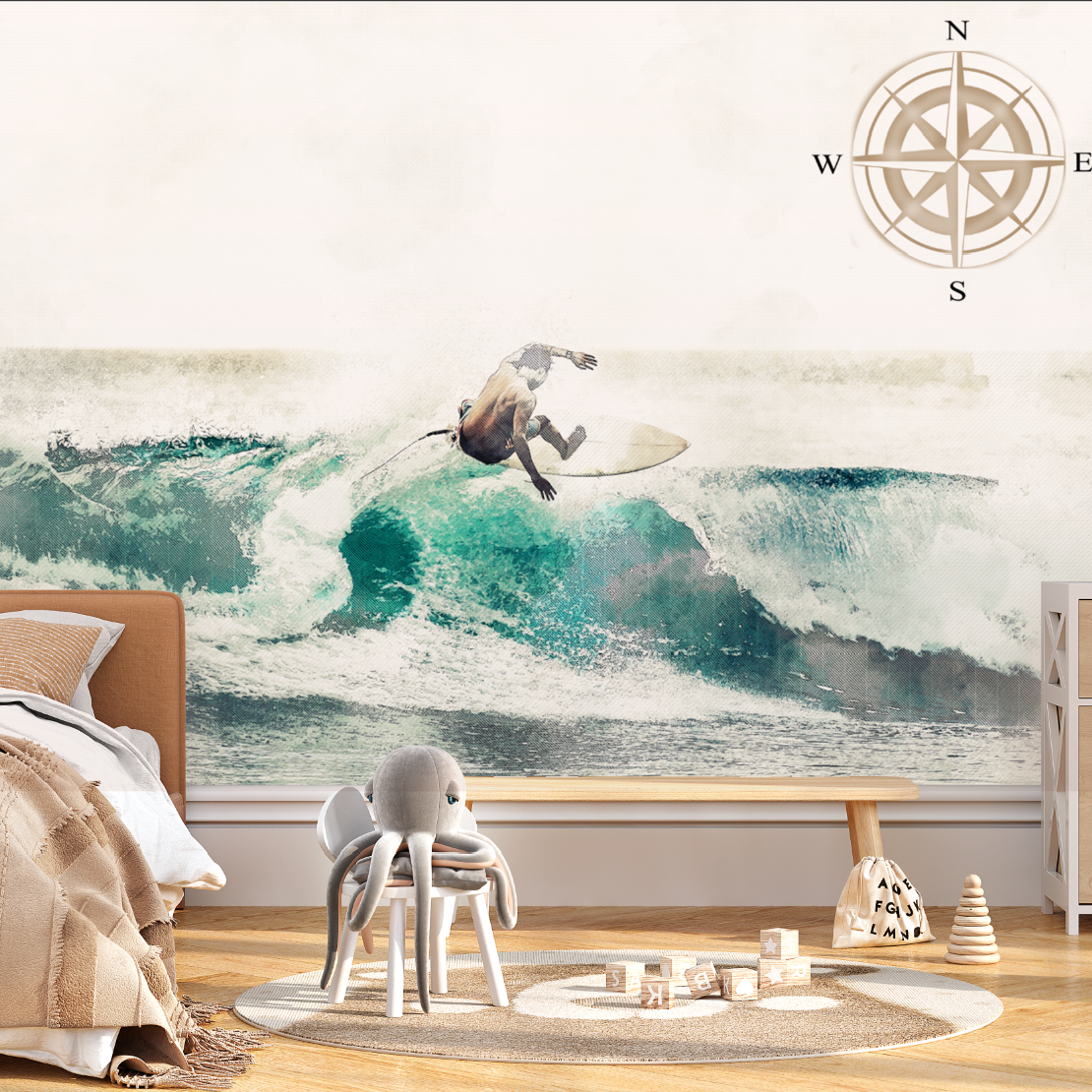Papel Mural Surfer (221109)
