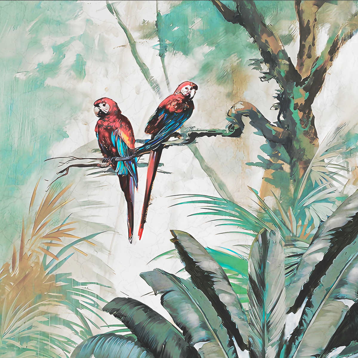 Papel Mural Papagallo (240934)
