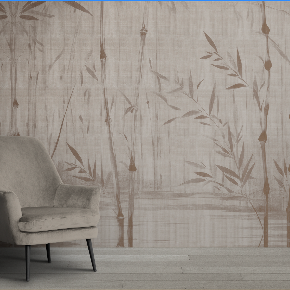 Papel Mural Bosque Bambu (251029)