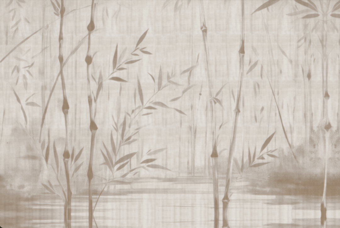 Papel Mural Bosque Bambú