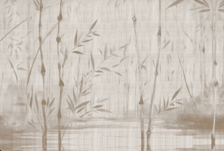 Papel Mural Bosque Bambú