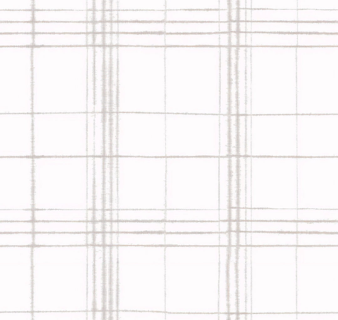 Cuadrillé dibujo en tela beige