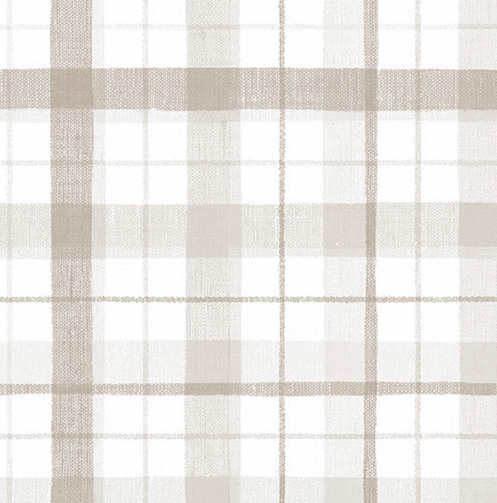 Cuadrillé beige tela