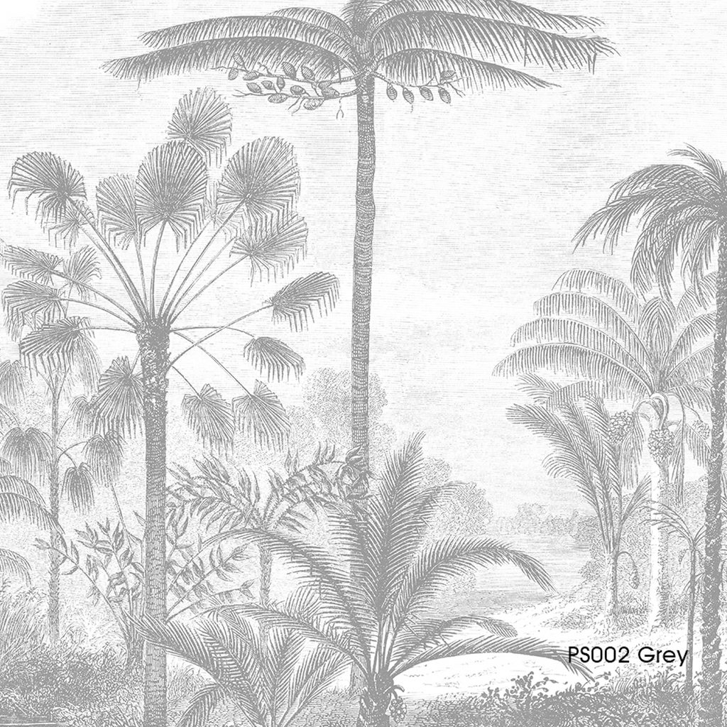 Papel Mural Piscis Grey (PS002 Grey)