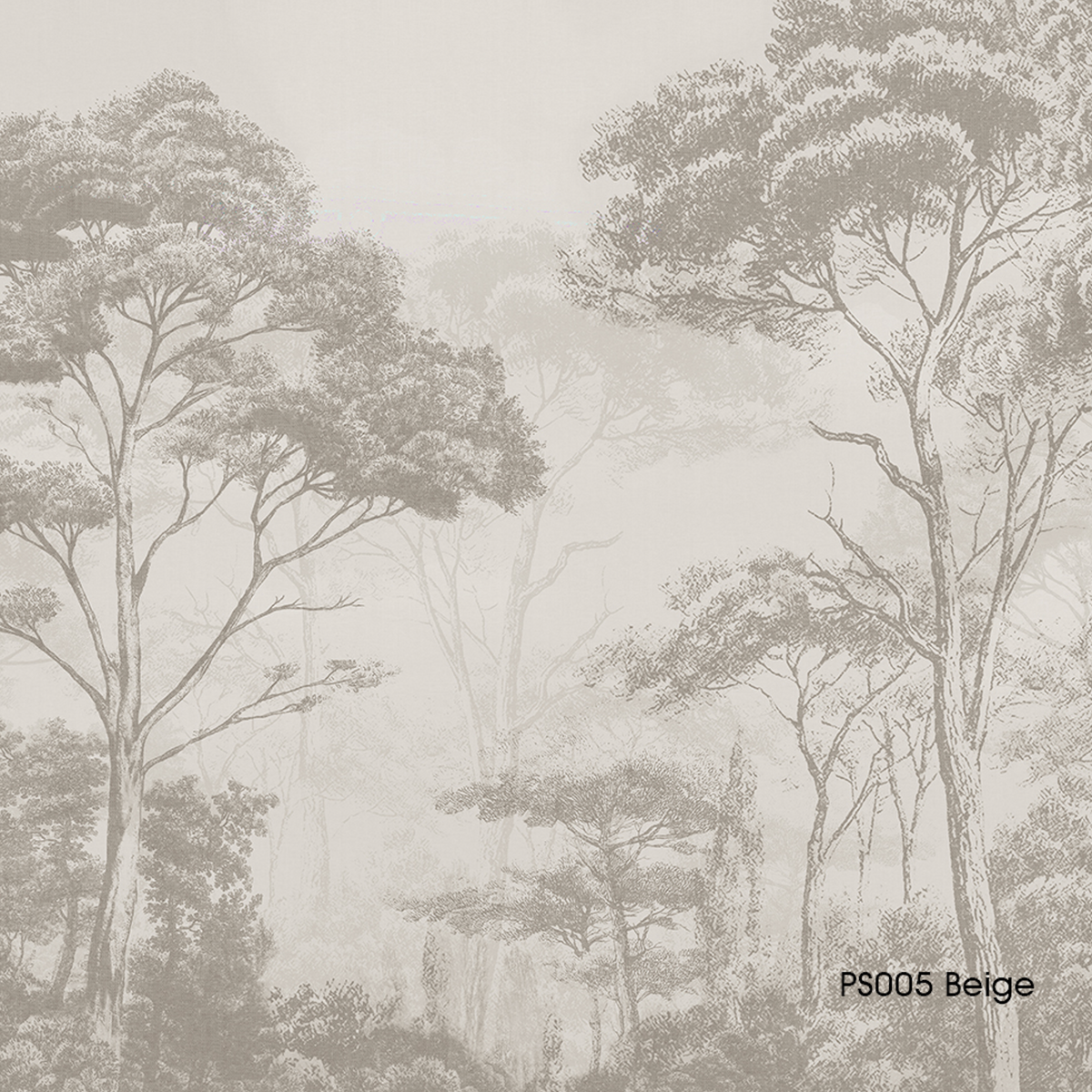 Papel Mural Arboleda Beige (PS005 Beige)