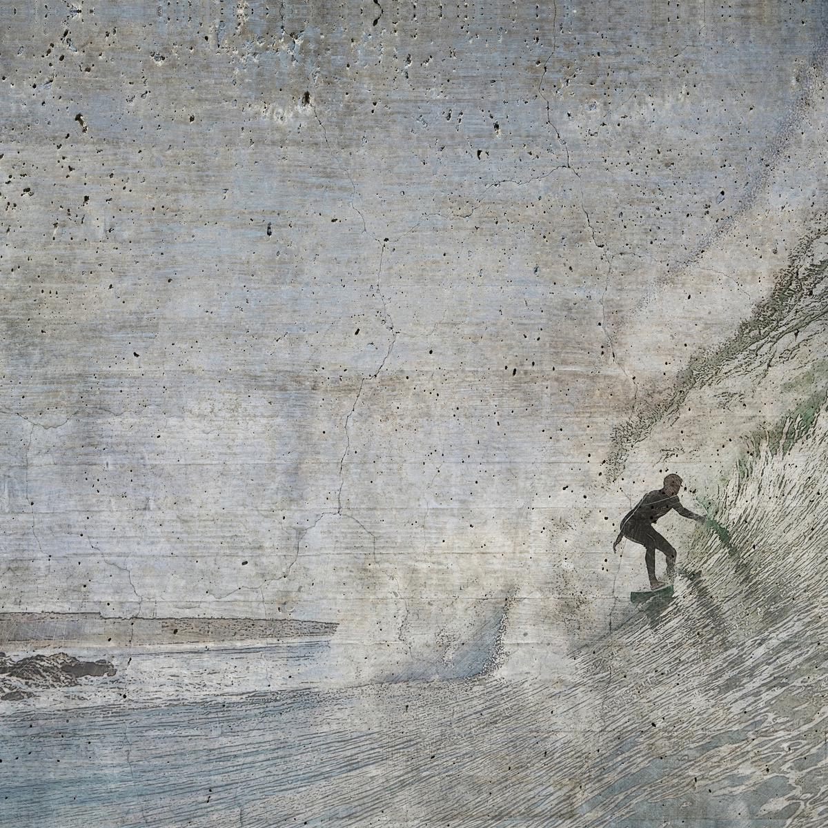 Papel Mural Surf Piedra (ADO015)