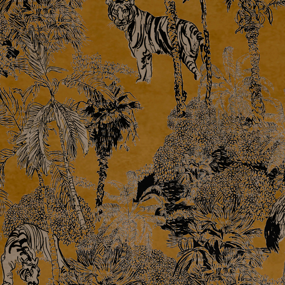 Papel Mural Mostaza (PTT006)