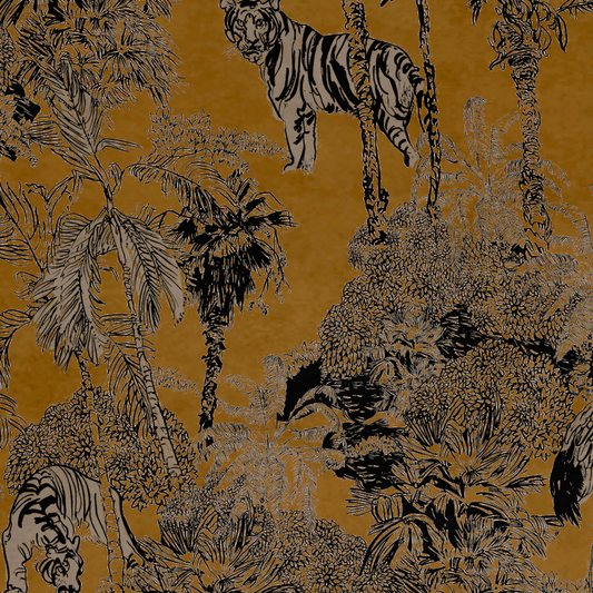 Papel Mural Mostaza (PTT006)