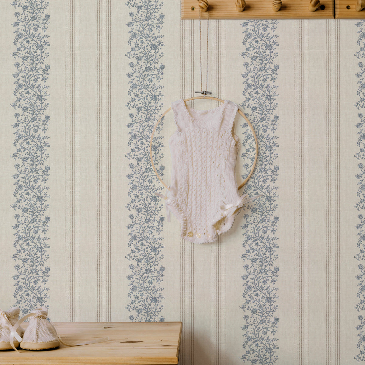 Papel Mural Jardin Azul (NURS009)