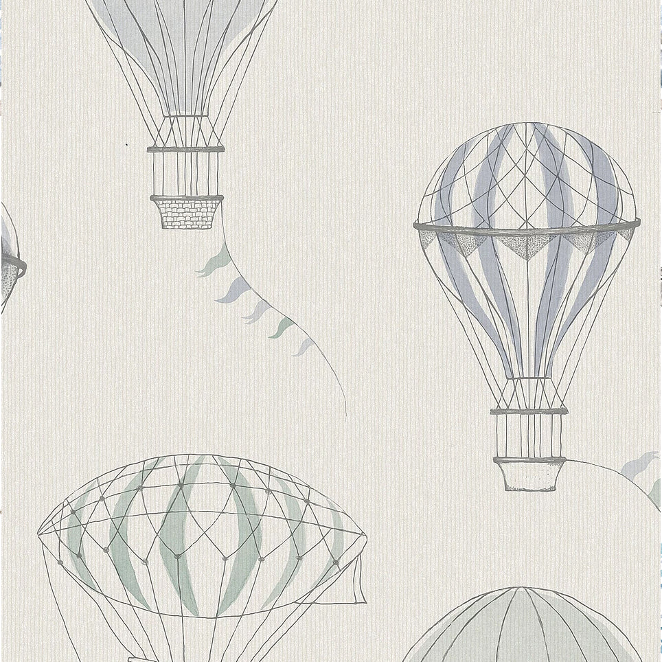 Papel Mural Globos en las nubes (NURS007)