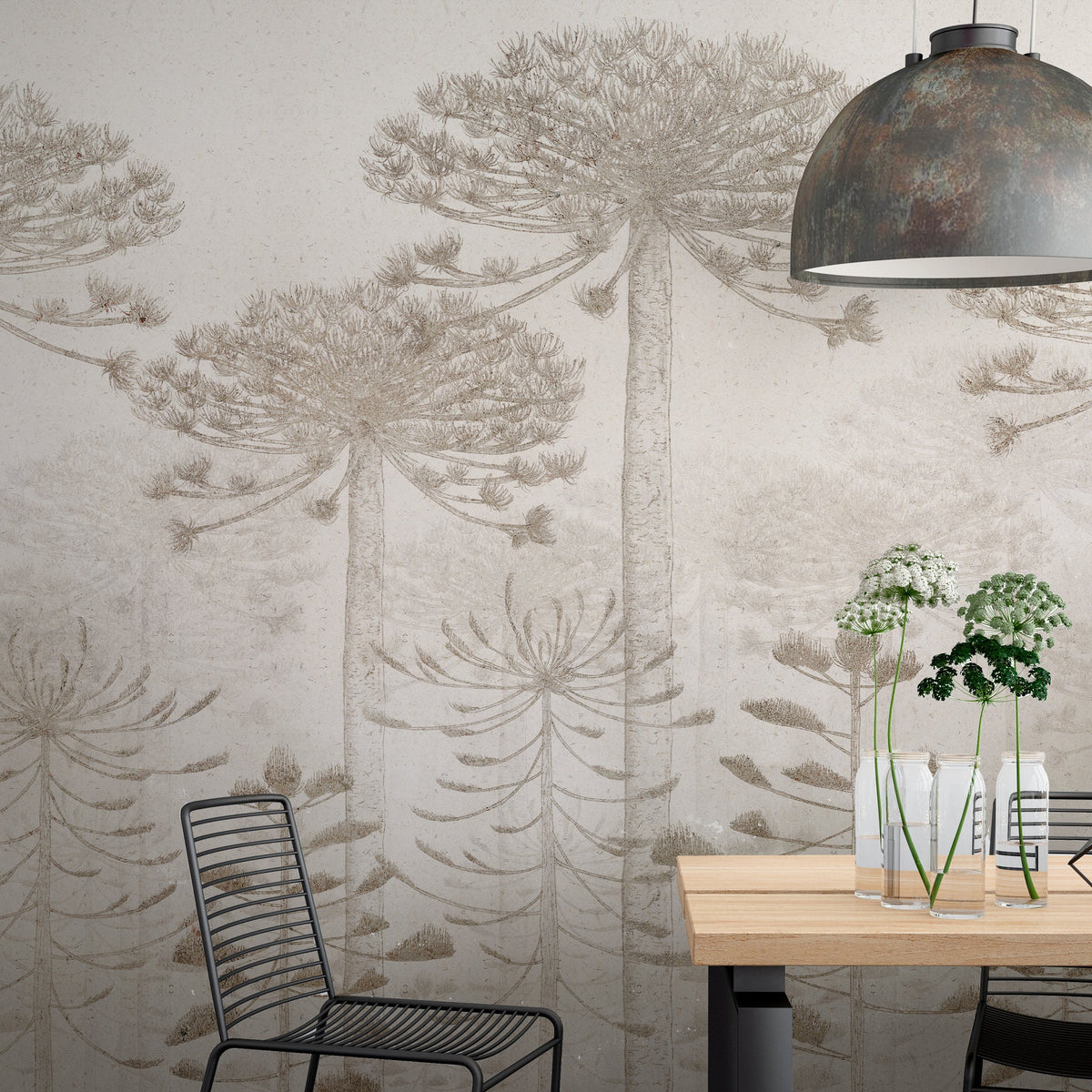 Papel Mural Malalcahuello Beige (PS003 Beige)