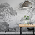Papel Mural Arboleda Grey (PS005 Gray)