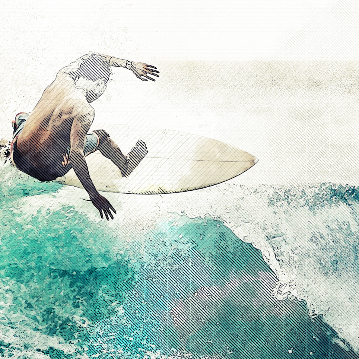 Papel Mural Surfer (221109)