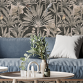 Papel Mural Palmeras y Papagayos (221214 A)